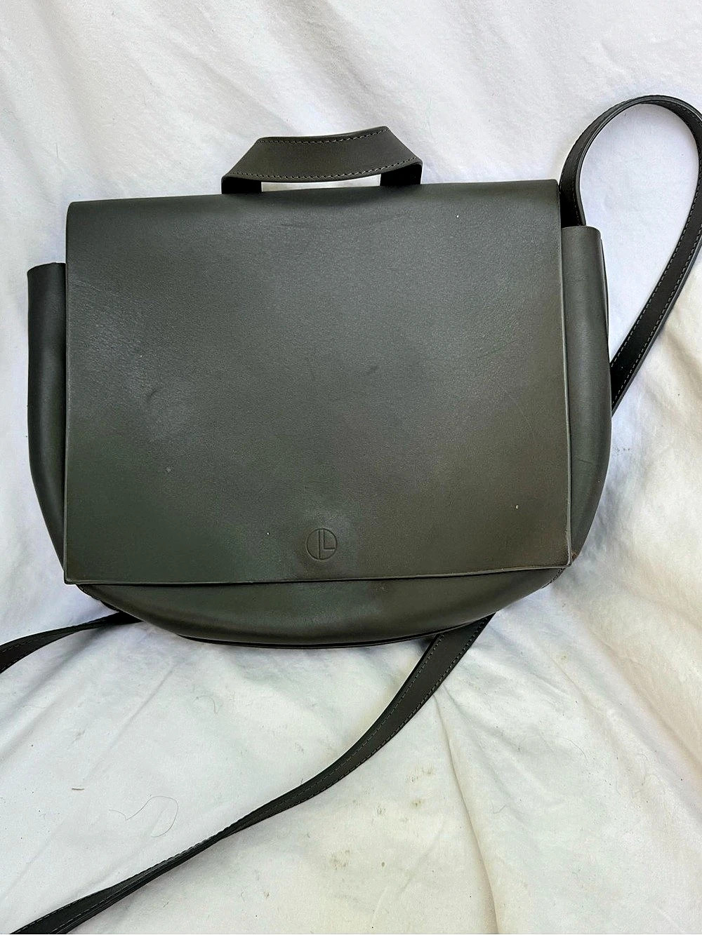 Janessa Leone Joan Crossbody Bag in Gray